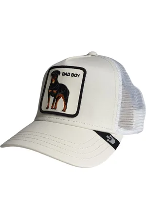 Goorin Bros. Tilbehør, Dame, Hvid, ONE SIZE, Bomuld, Animal Farm Trucker Cap Hvid Unisex
