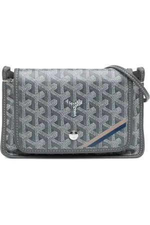 GOYARD Pre-owned, Dame, Grå, ONE SIZE, Uld, Pre-owned Coated canvas skuldertasker