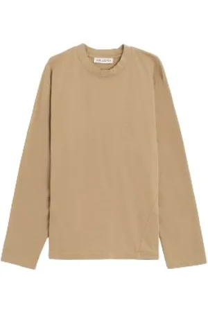 OUR LEGACY Top, Herre, Brun, S, Twisted Longsleeve T-shirts og Polos