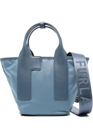 Furla Taske, Dame, Blå, ONE SIZE, Uld, Lysblå Piuma Tote Taske