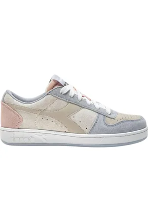 Diadora Sko, Dame, Flerfarvet, 39 EU, Suede, Multifarvet Ruskind Retro Basketball Sko