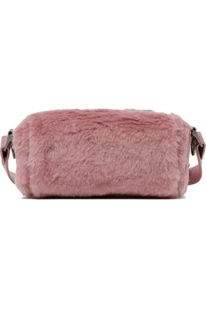 Max Mara Taske, Dame, Lyserød, ONE SIZE, Uld, Lys Lyserød Teddy Skuldertaske