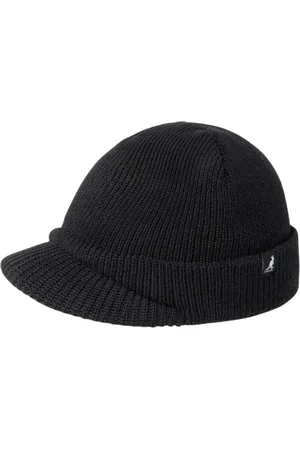 Kangol Tilbehør, Dame, Sort, ONE SIZE, Sort Allergivenlig Unisex Beanie