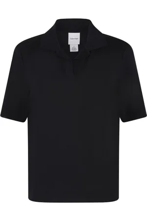 Calvin Klein Top, Dame, Sort, XS, Bomuld, Sort Polo Skjorte til Mænd