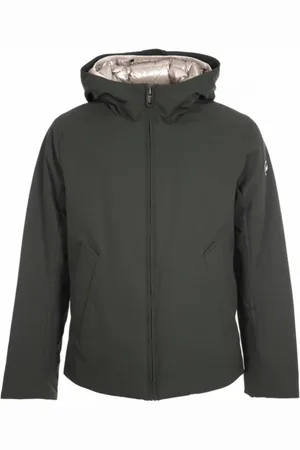 Colmar Jakke, Herre, Grøn, S, Uld, Grøn Dunjakke Riddle
