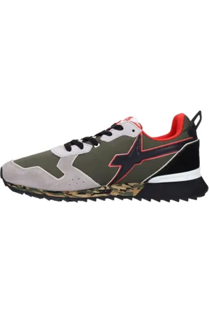 W6YZ Sko, Herre, Flerfarvet, 45 EU, Læder, Grå Jet-m Sneakers Urban Chic Stil