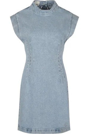 Isabel Marant Kjole, Dame, Blå, M, Denim, Lysblå Nina Kjole