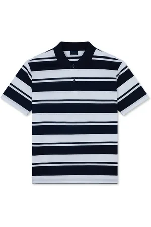 Paul & Shark Top, Herre, Blå, 2XL, Bomuld, Piqué bomuld Polo Shirt