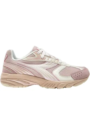 Diadora Sko, Dame, Lyserød, 40 EU, Rosa Mesh Sneakers Sao-Ko 280