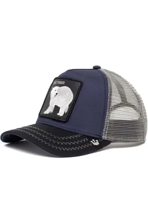 Goorin Bros. Tilbehør, Dame, Blå, ONE SIZE, Bomuld, Animal Farm Trucker Cap Blå Unisex