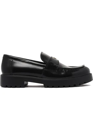 Tory Burch Sko, Dame, Sort, 41 EU, Uld, Sorte klassiske loafers med dobbelt T