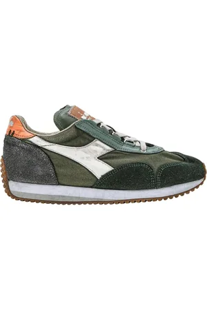 Diadora Sko, Herre, Grøn, 44 1/2 EU, Uld, Vintage Grøn Sneakers