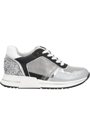Liu Jo Sko, Dame, Grå, 36 EU, Kiss 03 Sølv Sneakers