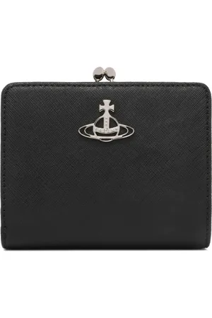 Vivienne Westwood Tilbehør, Dame, Sort, ONE SIZE, Sort Ramme Lille Pung