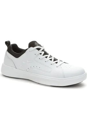 Grunberg Sko, Herre, Hvid, 44 EU, Hvide Afslappede Sneakers til Mænd