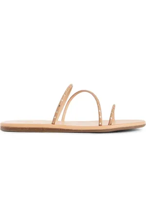 Ancient Greek Sandals Sko, Dame, , 40 EU, Læder, Sandaler med nitter i læder