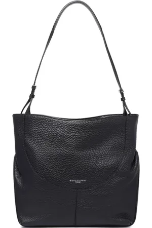 Gianni chiarini Taske, Dame, Sort, ONE SIZE, Uld, Sort Minerva Taske med Magnetisk Lukning