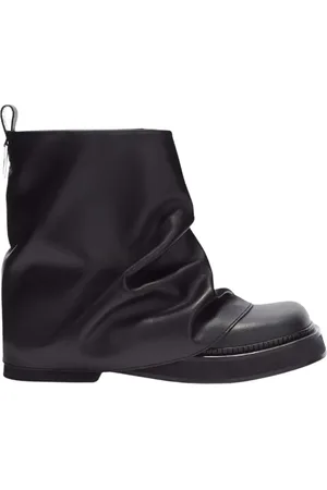 The Attico Sko, Dame, Sort, 39 EU, Sorte ankelstøvler Mini Robin