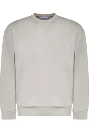 J.W.Anderson Sweathshirts & Hoodies, Herre, , M, Bomuld, Logo Broderet Sweatshirt