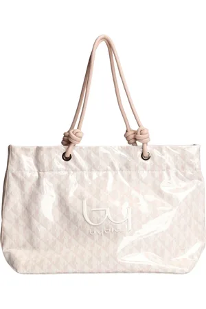 Byblos Taske, Dame, Hvid, ONE SIZE, Polyester, Aruba Dame Strand Shopper Taske