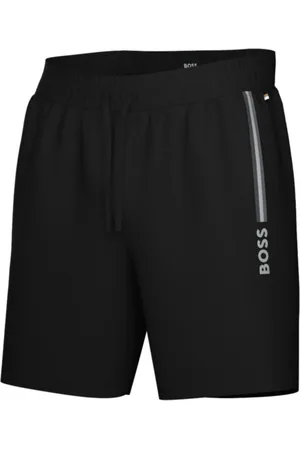 HUGO BOSS Shorts, Herre, Sort, S, Bomuld, Autentiske sorte shorts klassisk pasform