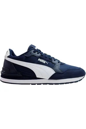 PUMA Sko, Herre, Blå, 42 EU, Navy Club Runner Sko
