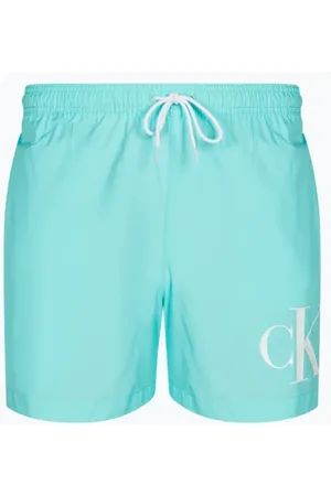 Calvin Klein Badetøj, Herre, Blå, S, Havet Tøj Snørelukning Kort Lys Blå