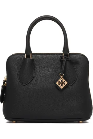Tory Burch Taske, Dame, Sort, ONE SIZE, Uld, Sort Mini Swing Satchel Taske