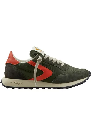 Valsport 1920 Sko, Herre, Grøn, 41 EU, Bomuld, Håndlavet Grønne Lave Top Sneakers