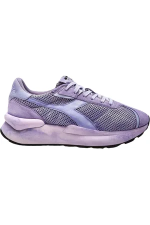 Diadora Sko, Dame, Lilla, 39 EU, Læder, Elite Mercury Sneakers Tie-Dye Violet
