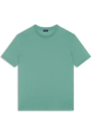 Paul & Shark Top, Herre, Grøn, XL, Bomuld, Bomuld Silke T-shirt