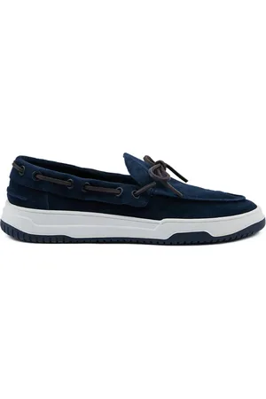 Paul & Shark Sko, Herre, Blå, 44 EU, Læder, Ikoniske Yacht Club Loafers