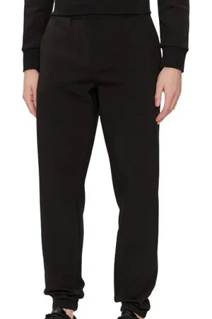 Calvin Klein Bukser, Herre, Sort, L, Uld, Stilfulde Bukser