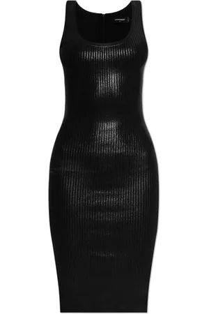 Dsquared2 Kjole, Dame, Sort, 2XS, Ærmeløs Kjole