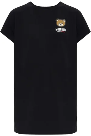 Moschino Top, Dame, Sort, S, Bomuld, Sort Bomuld Underbear T-shirt