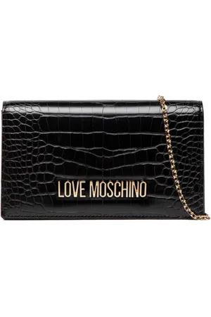 Moschino Taske, Dame, Sort, ONE SIZE, Uld, Dyremotiv Skuldertaske Sort
