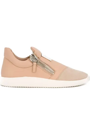 Giuseppe Zanotti Sko, Dame, Lyserød, 36 EU, & Purple Logo Placca Sko