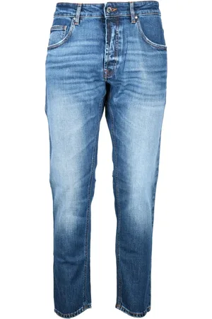 Don the Fuller Jeans, Herre, Blå, W32, Denim, Klassiske Denim Jeans