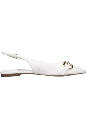Jeffrey Campbell Sko, Dame, Hvid, 37 EU, Læder, Flade sko Hvid