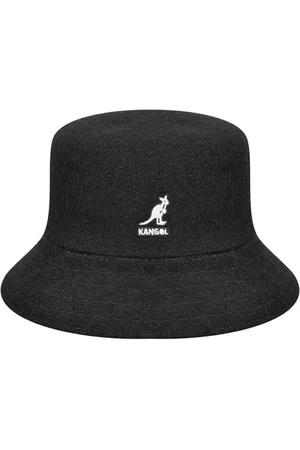 Kangol Tilbehør, Dame, Sort, S, Bomuld, Sort Bomuldsspandehat