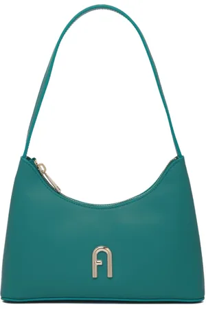 Furla Taske, Dame, Grøn, ONE SIZE, Uld, Smaragd Mini Skuldertaske