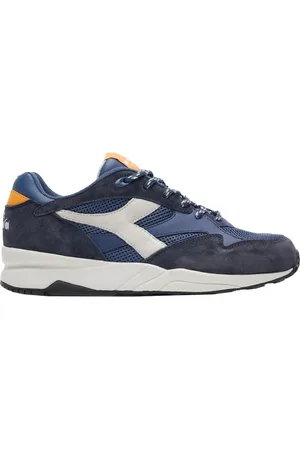 Diadora Sko, Herre, Blå, 42 1/2 EU, Læder, Premium Eclipse Sneakers i Blå