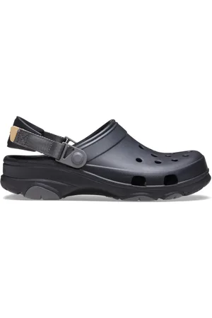 Crocs Sko, Dame, Sort, 41 EU, All-Terrain Træsko til Eventyr