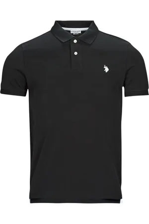 U.S. Polo Assn. Top, Herre, Sort, XL, Bomuld, Polo King Sort Hvid Mænd