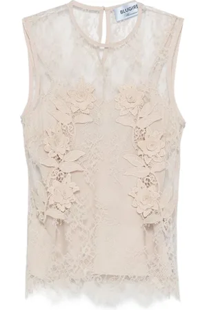 Blugirl Top, Dame, , M, Blomstret Ærmeløs Top