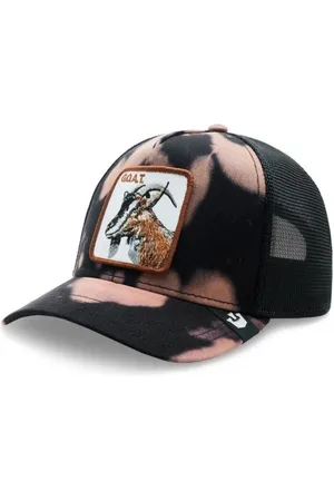 Goorin Bros. Tilbehør, Dame, Flerfarvet, ONE SIZE, Bomuld, Animal Farm Trucker Cap Sort Unisex
