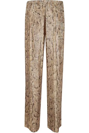 DRIES VAN NOTEN Bukser, Dame, Brun, XS, Bomuld, Neutral Tone Bomuld Bukser
