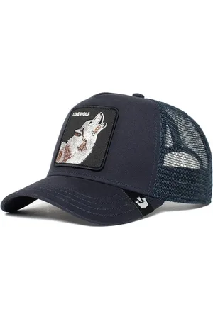 Goorin Bros. Tilbehør, Dame, Blå, ONE SIZE, Animal Farm Trucker Cap Blå Unisex