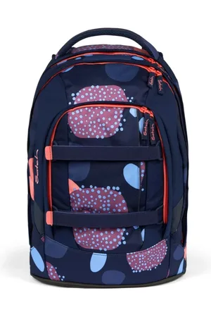 Satch Taske, Dame, Flerfarvet, ONE SIZE, Ergonomisk Skole Rygsæk Blå Unisex