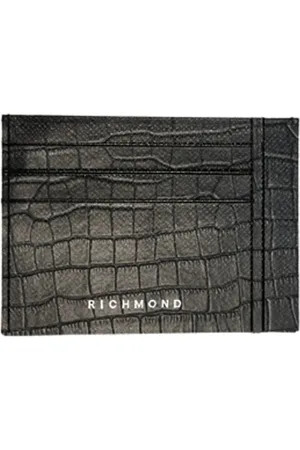 John Richmond Tilbehør, unisex, Sort, ONE SIZE, Læder, Wallets Cardholders